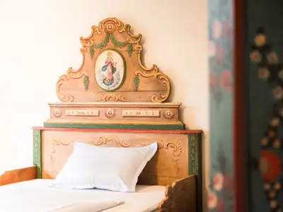 Einzelzimmer - Bettansicht