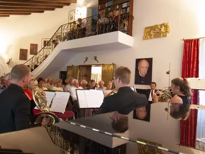 Konzert im Wohnhaus von Prof. Wolfgang Sawallisch