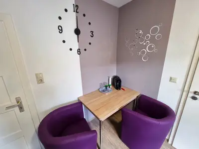Suite Raum 2 mit Kaffeemaschine