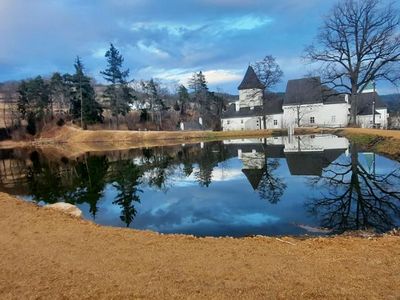 Schlossteich mit Naherholungsgebiet