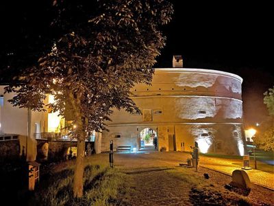 Schloss Pöggstall bei Nacht