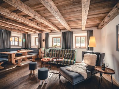 Wohnzimmer im Chalet