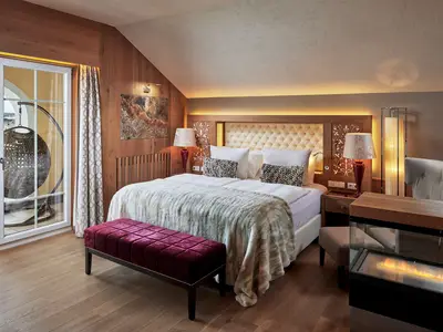 Extra großes Boxspring-Bett