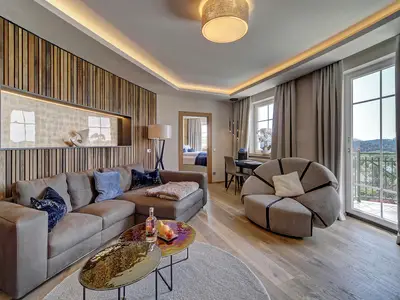 Wohnbereich Honeymoon-Suite