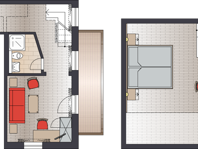 Junior Suite Luitpold Grundriss