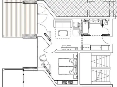 Grundriss Piccolo-Suite