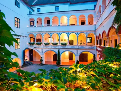 Innenhof abend