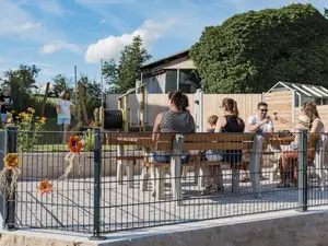 Den Kids entspannt beim Spielen zuschauen Den Kids entspannt beim Spielen zuschauen