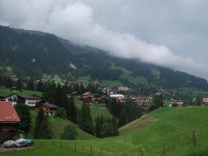 Aussicht Dorf