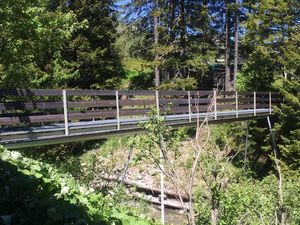 Brücke zum Chalet