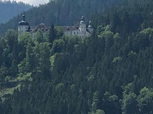 Aussicht auf das Schloss Röthelstein