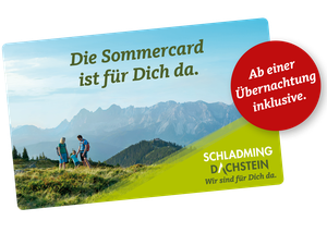 Schladming Dachstein Sommercard inklusive