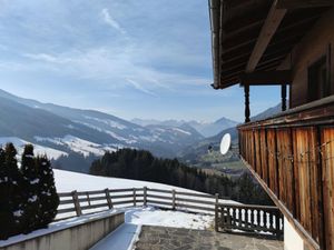 Aussicht vom Ferienhaus [Winter]