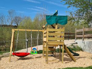 Kinderspielplatz im Garten