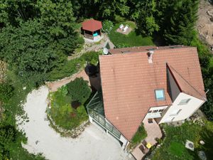 Luftaufnahme der Villa