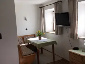 Die gemütliche Sitzecke lädt zum entspannen und plaudern ein!