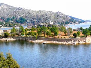 Insel "Burguillo" (Ávila, Spanien)