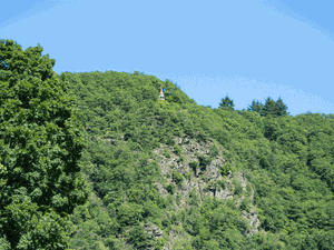 Blick auf den Hohenzollernturm