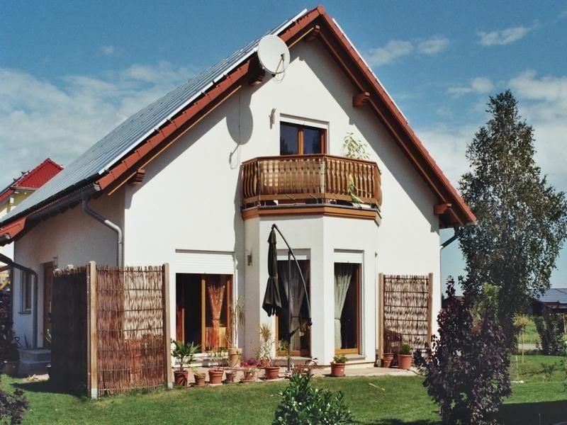 Außenansicht Südseite mit Balkon