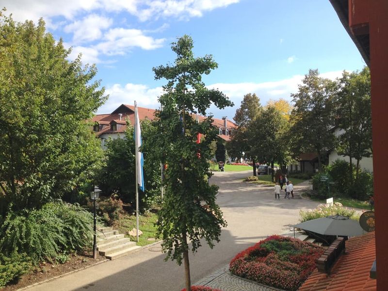 Aussicht vom Balkon