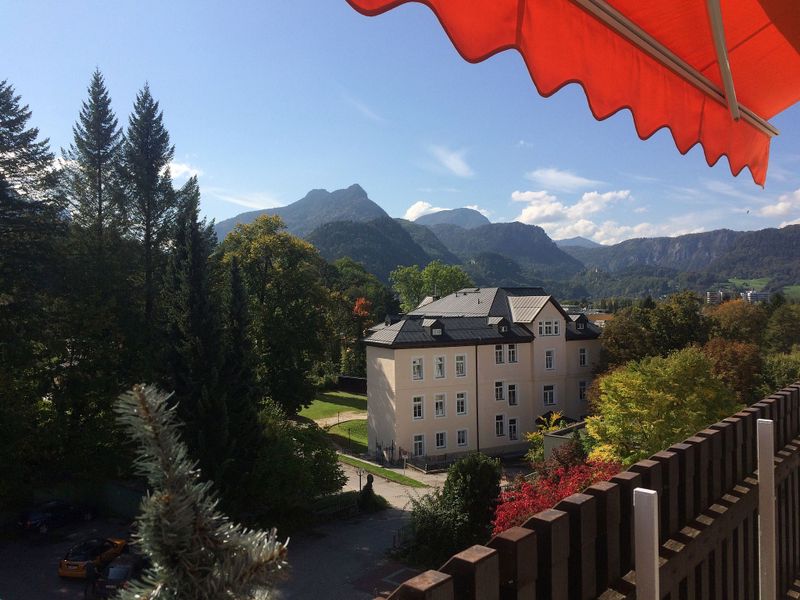 Bergblick vom Balkon