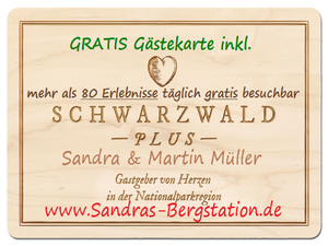 #SchwarzwaldPlus Gästekarte inkl.