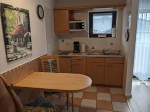 KITCHEN, INSIDE, OUTSIDE