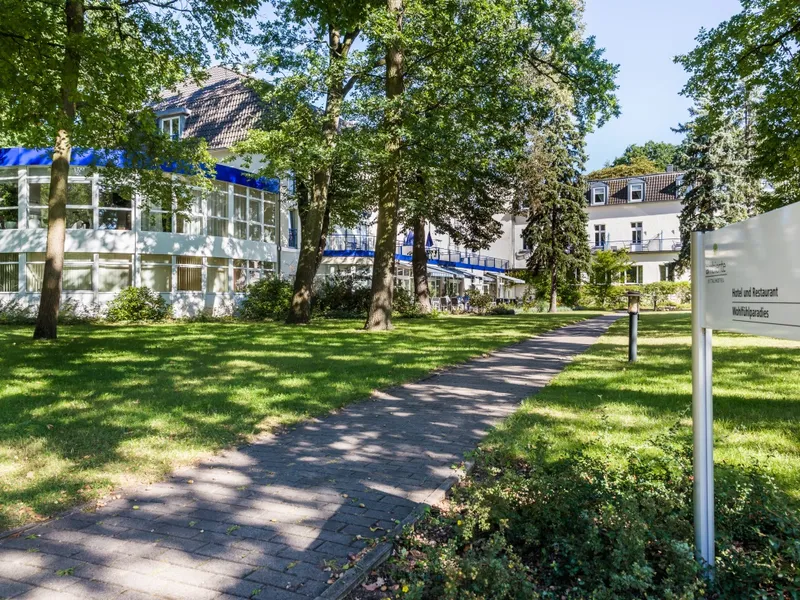 Gartenansicht VITALHOTEL ambiente