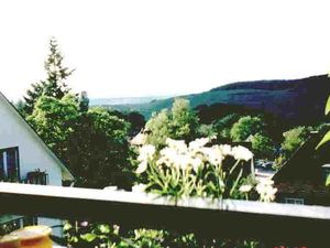Ausblick von Balkon Richtung Elsass