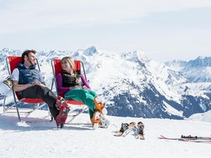 Relaxen im Skigebiet (c) Daniel Zangerl - Montafon