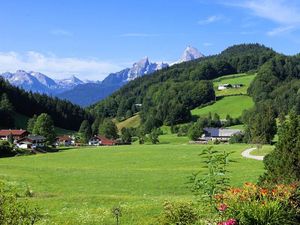 Aussicht mit Watzmann