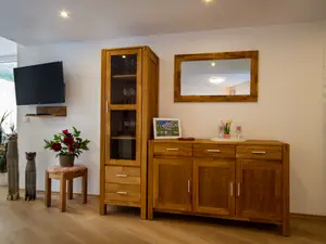 Wohnzimmer mit Wohnwand