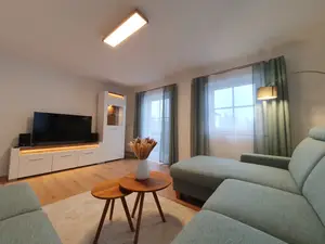 Wohnzimmer Ferienwohnung Göllblick