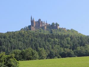 Auf dem Weg zur Burg Hohenzollern