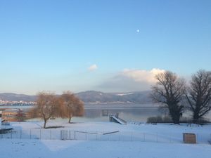 Aussicht Balkon, Winter