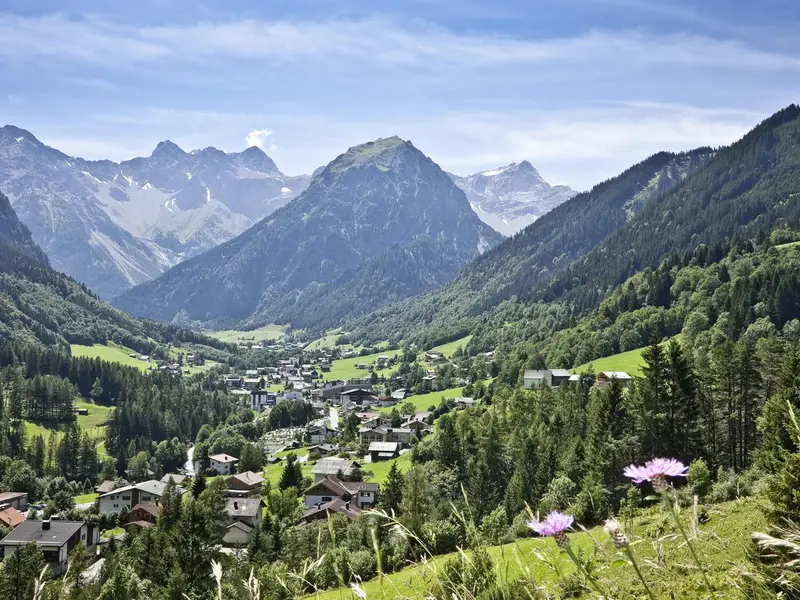 Brandnertal mit Blick auf Brand (c) Dietmar Walse Brandnertal mit Blick auf Brand (c) Dietmar Walse