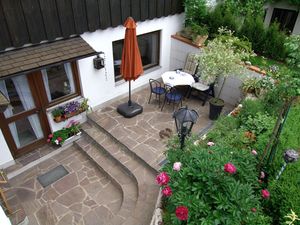 Terrasse Untergeschoß kleine Wohnung