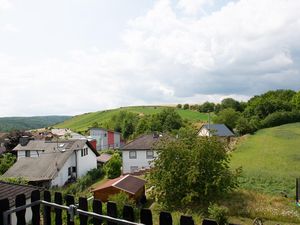 Blick von Balkon Klostergarten