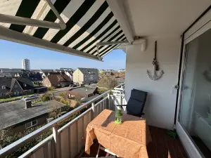 Aussicht vom Balkon