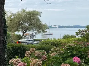 Ausblick von der Terrasse