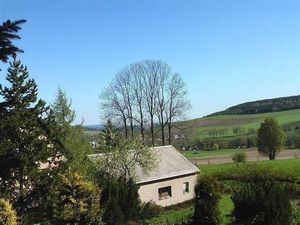 das Ferienhaus am Ortsrand von Crottendorf in ruhiger Lage