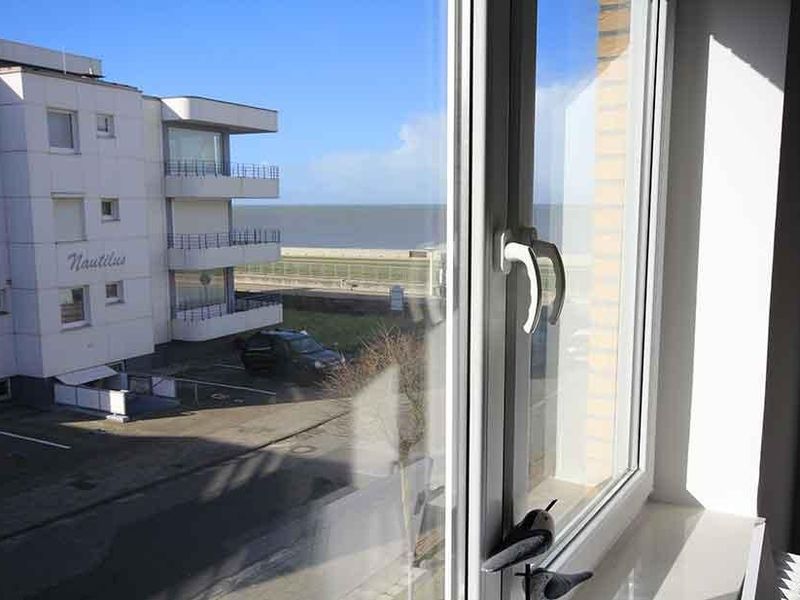 Fewo 5 Haus Seeluft Duhnen - Blick aufs Meer aus der 1. Etage