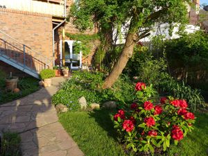 Garten, Blick auf die Terrasse FW 52