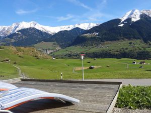 Ferienhaus Bual da Rumein - Panorama Sommer