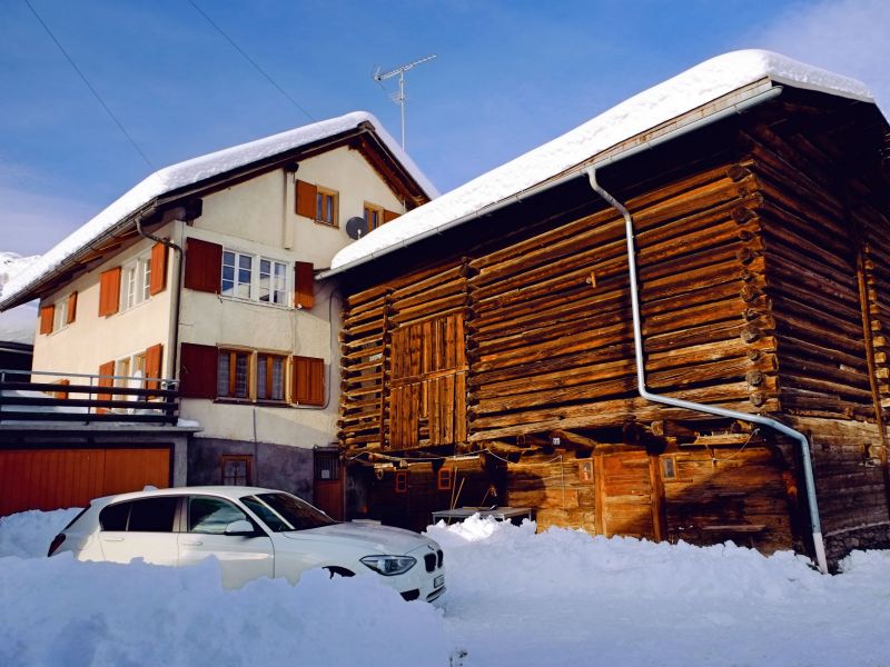 Ferienwohnung Venini - Ansicht Winter