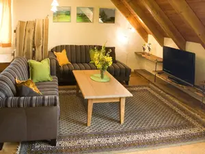 Frühlingsmorgen-Wohnzimmer