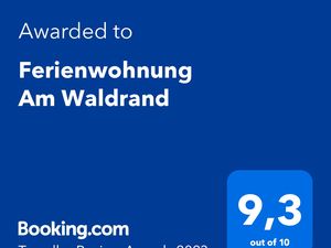 Ferienwohnung Booking Award