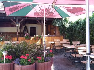 eigener Biergarten