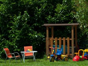 Unser Spielplatz für die kleinen Gäste