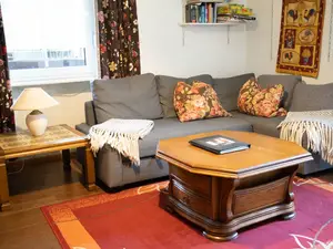 Fewo Mahlstuff: Wohnraum mit Küche